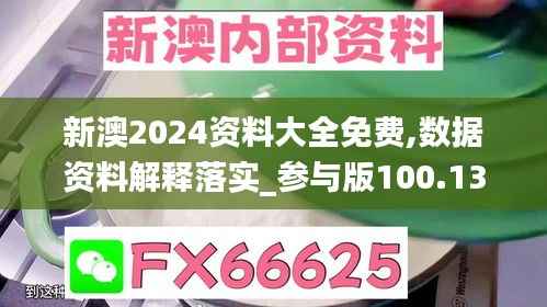 新澳2024资料大全免费,数据资料解释落实_参与版100.13