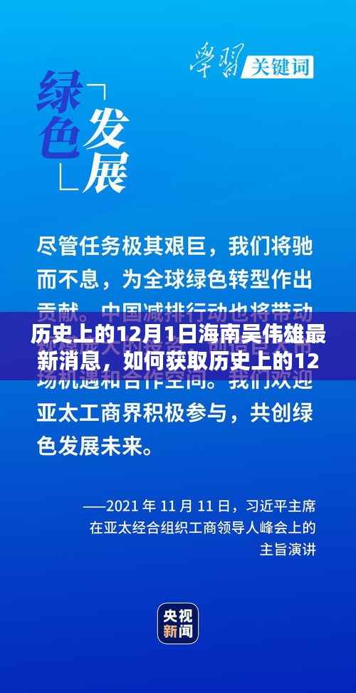 历史上的12月1日海南吴伟雄最新消息全解析,获取途径与详细步骤指南