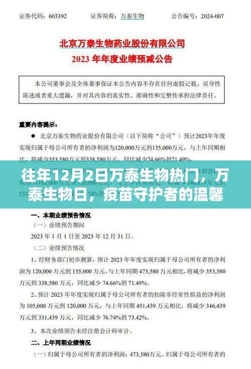 万泰生物日,疫苗守护者的温馨日常,引领行业热点