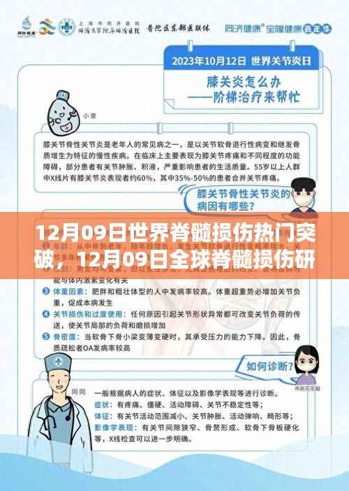 全球脊髓损伤研究在12月9日取得重大突破进展