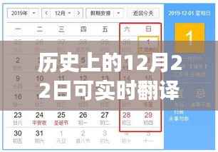 实时翻译输入法的诞生与成长,历史上的12月22日见证里程碑事件