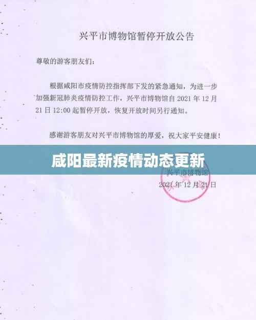 咸阳最新疫情动态更新