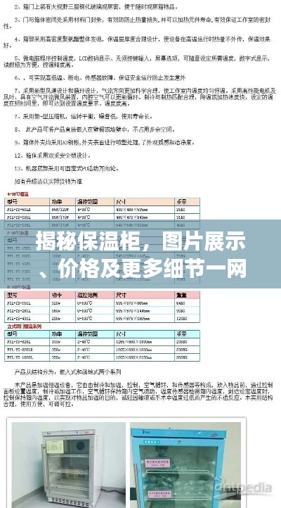 揭秘保温柜，图片展示、价格及更多细节一网打尽！